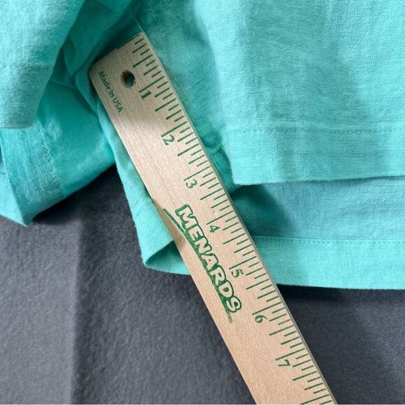 XXL NWT J. Crew Mint green spring shorts Linen-blend drawstring short - Picture 4 of 14